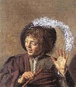 Frans Hals Singing Boy with a Flute WGA china oil painting reproduction